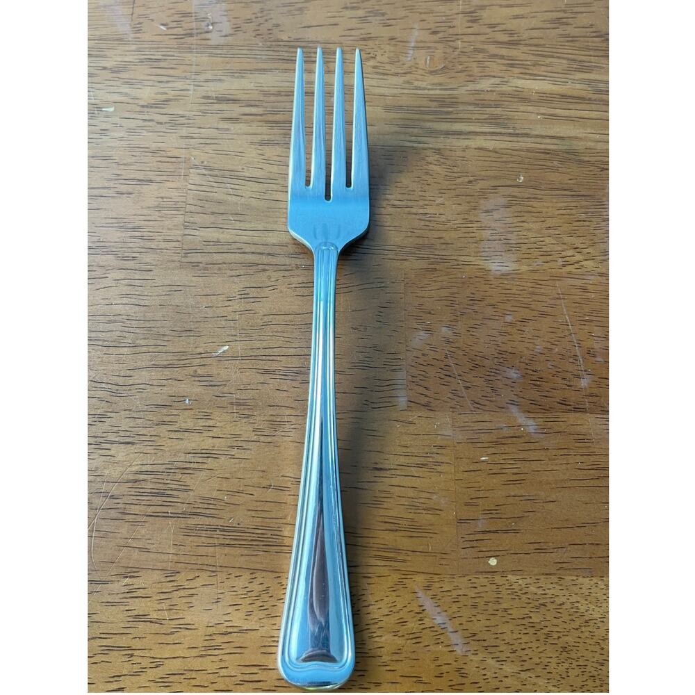 Gorham Monet Glossy Salad Dessert Fork Stainless Steel Flatware Silverware